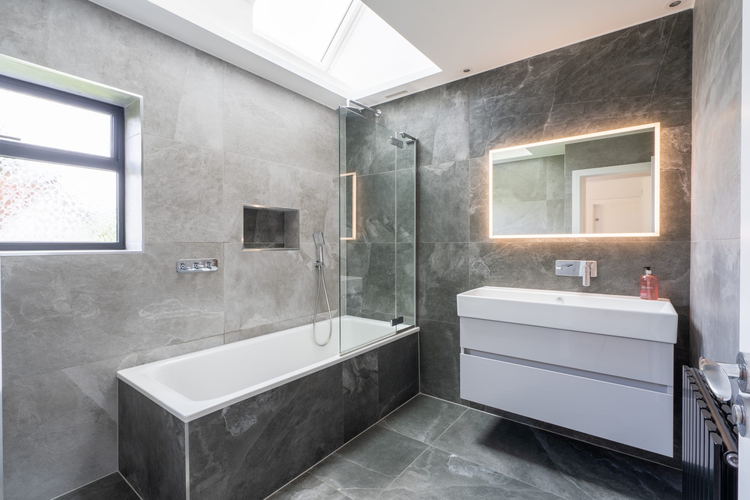 Approach from driveway